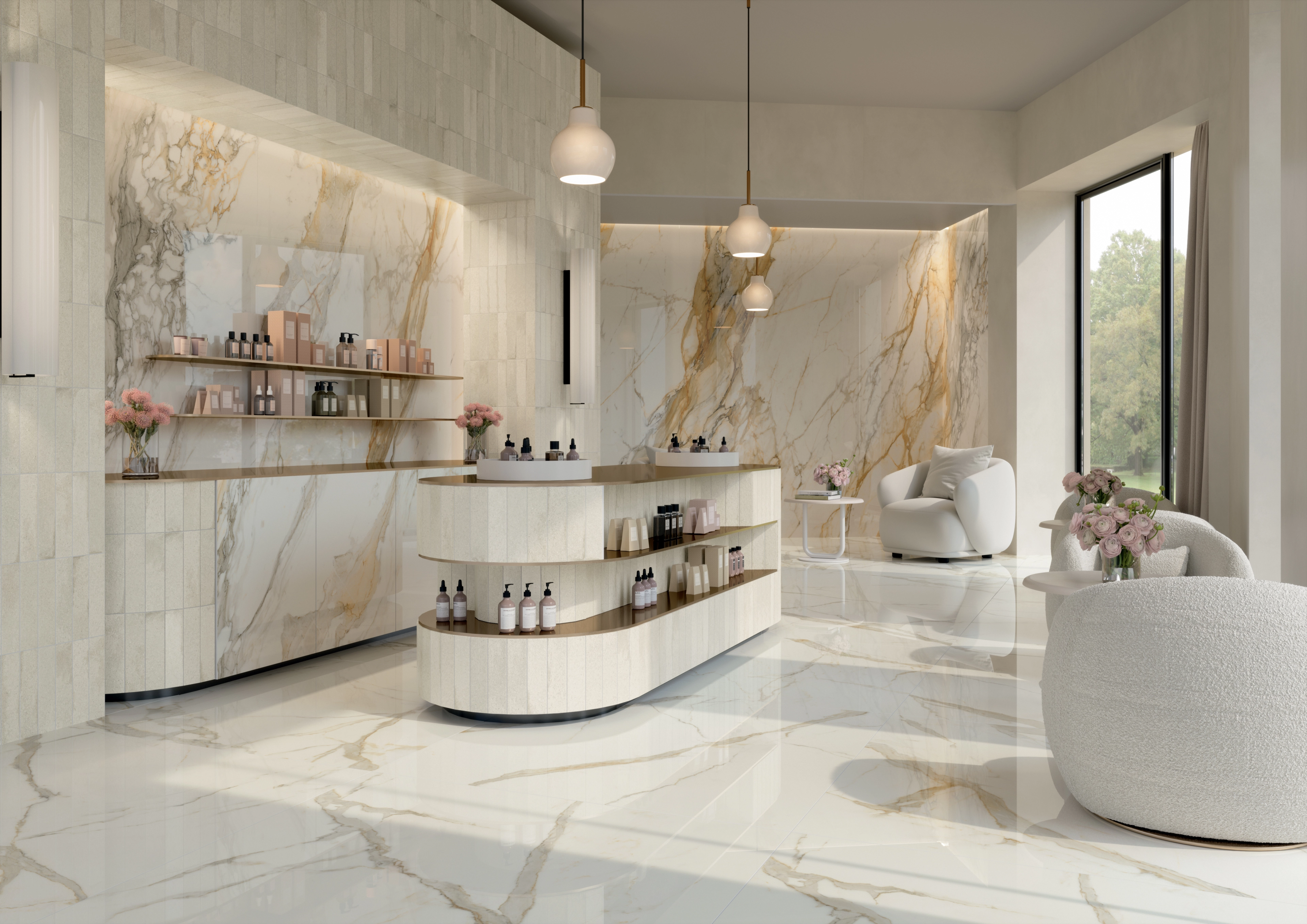 Marca Corona Scultorea, Marble