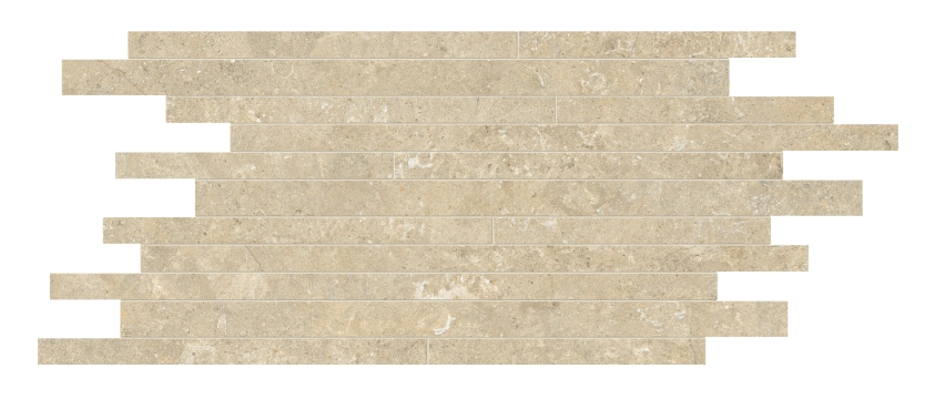 Arkistyle Mosaico Line Tessere J284 - Sand Line, Strutturato, 30x60cm, 8.50mm, Rectified