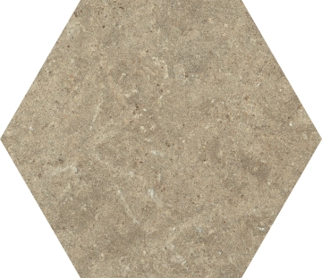 Arkistyle Esagona J161 - Earth, Naturale, 25x21.6cm, 9.00mm, Rectified