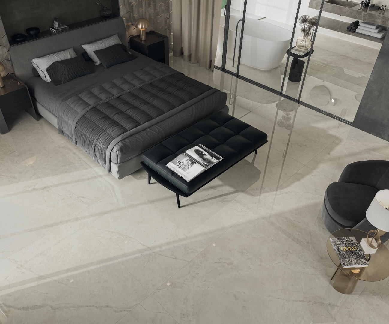 Atlas Concorde Marvel X Calacatta Perla, Lappato, 120x278cm, 6.00mm ...