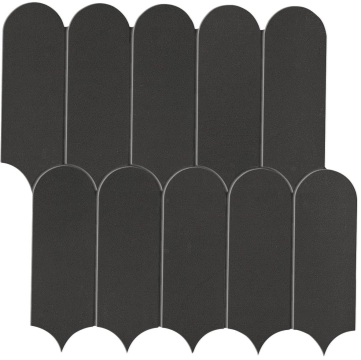 Prism Mosaico Bead A4ZZ - Graphite, Matte, 29.7x29.6cm, 10.00mm, Rectified