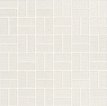 Aplomb Mosaico Net A6SU - White, Matte, 30x30cm, 10.00mm, Rectified