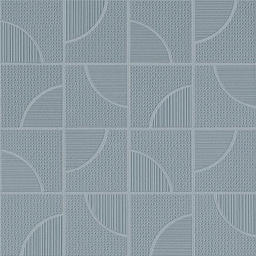 Aplomb Mosaico Arch A6SO - Denim, Matte, 32x32cm, 10.00mm, Rectified