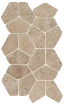 Lims Mosaico Gemini A3JF - Beige, Matte, 16.38x9.45