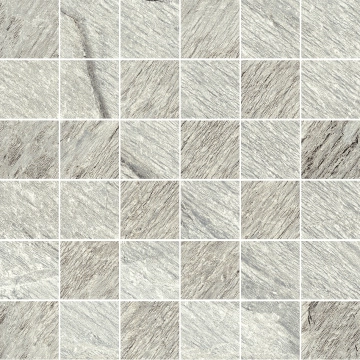 Tribeca Mosaico Monocolore White, Naturale, 30x30cm, 10.00mm, Not rectified