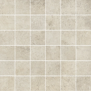 Grey Soul Mosaico Monocolore Sand, Naturale, 30x30cm, 10.00mm, Not rectified