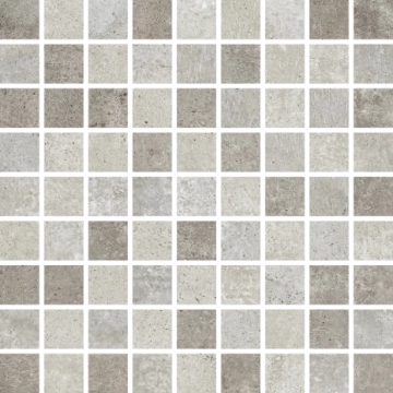 Grey Soul Mosaico Mix Mix , Naturale, 30x30cm, 10.00mm, Not rectified