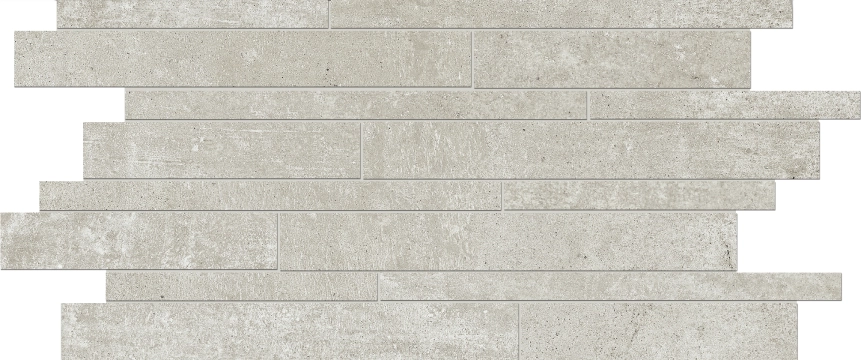 Grey Soul Listello Patchwork Light, Naturale, 30.2x61cm, 10.00mm, Not rectified