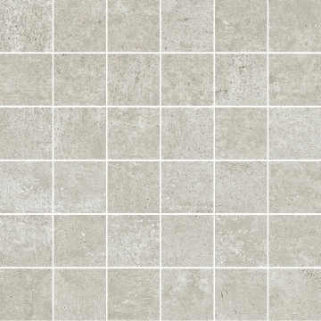 Grey Soul Mosaico Monocolore Light, Naturale, 30x30cm, 10.00mm, Not rectified