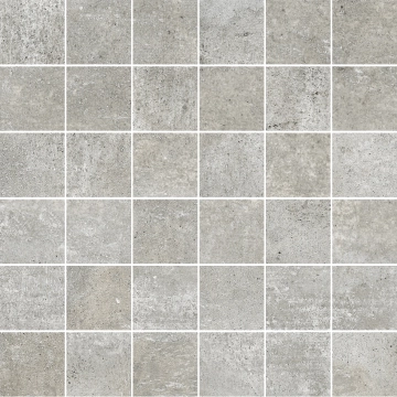 Grey Soul Mosaico Monocolore Mid, Naturale, 30x30cm, 10.00mm, Not rectified