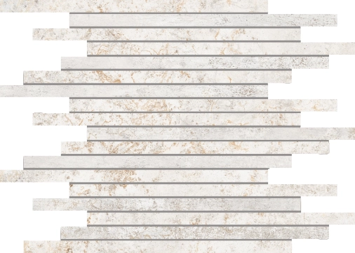 Metropolitan Mosaico Asimmetrico Nichel, Naturale, 30x30cm, 10.00mm, Not rectified