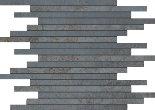 Metropolitan Mosaico Asimmetrico Blue, Naturale, 30x30cm, 10.00mm, Not rectified