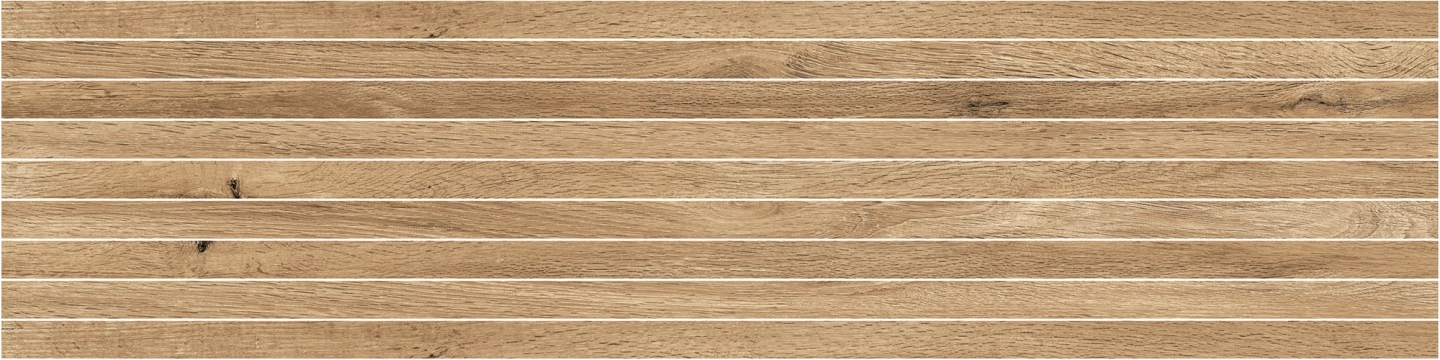 Firenze Teak Naturale, Naturale, 30.4x122.2cm, 9.50mm, Rectified