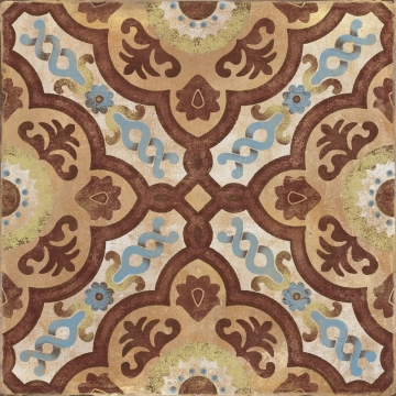 Epoca Decoro Tappeto R03Q - Ocra, Matt, 30x30cm, 9.00mm, not-rectified