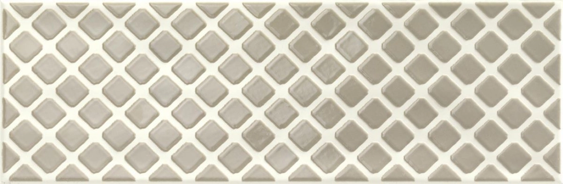 Brick Glossy Decoro R4KV - Beige, Matt, 10x30cm, 7.50mm, not-rectified