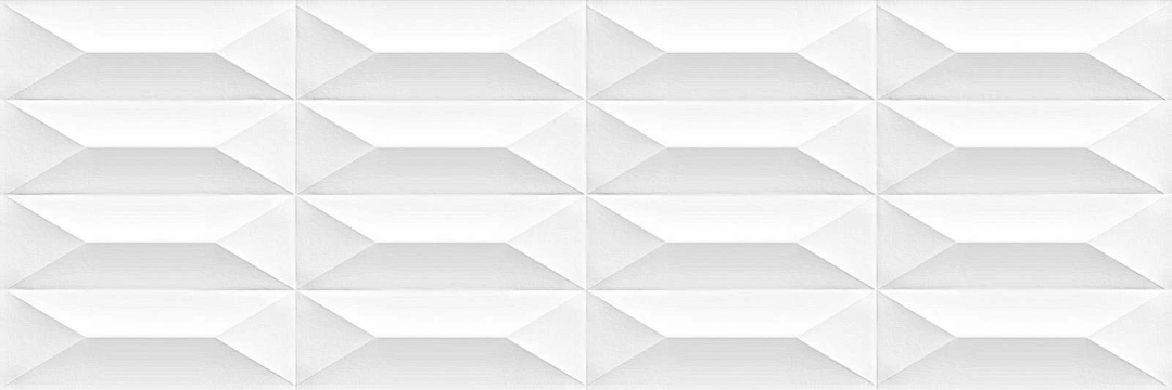Off Struttura Gemma 3D R76L - Bianco, Glossy, 30x90cm, 10.00mm, Rectified