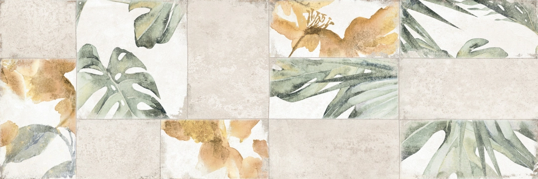 Roots Decoro Bluwall R8PM - Beige, Matt, 30x90cm, 10.00mm, Rectified