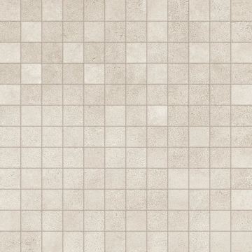 Roots Mosaico R8PQ - Beige, Matt, 30x30cm, 10.00mm, not-rectified