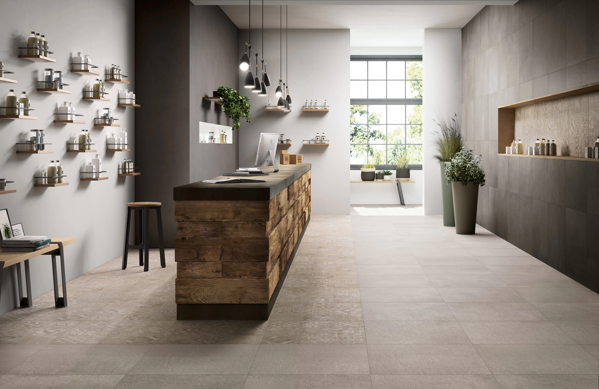 Ragno Studio, Stone; Concrete