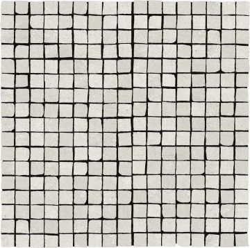 Studio Mosaico R4QU - Grigio, Matt, 30x30cm, 9.50mm, not-rectified