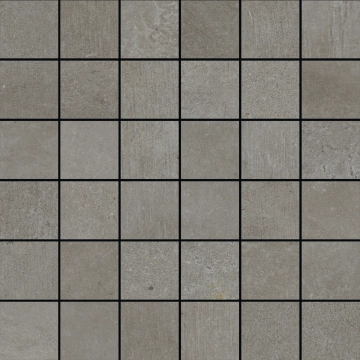 Studio Mosaico 5x5 R4RC - Antracite, Matt, 30x30cm, 9.50mm, not-rectified