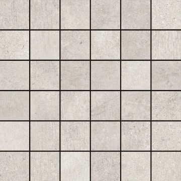 Studio Mosaico 5x5 R4RA - Grigio, Matt, 30x30cm, 9.50mm, not-rectified