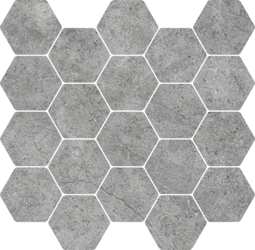 Richmond Mosaico RC4J - Carbon, Matt, 30.3x30.3cm, 8.50mm, Rectified