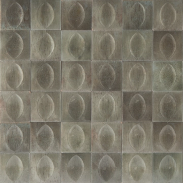 Gleeze Struttura Egg R8GW - Grigio, Glossy, 10x10cm, 12.50mm, not-rectified