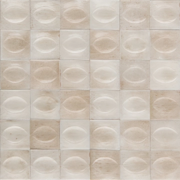 Gleeze Struttura Egg R8GT - Beige, Glossy, 10x10cm, 12.50mm, not-rectified