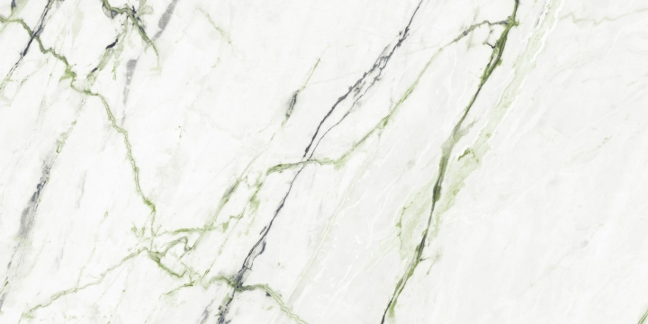 Incanto RCHW - Calacatta Green, Matt, 60x120cm, 6.00mm, Rectified