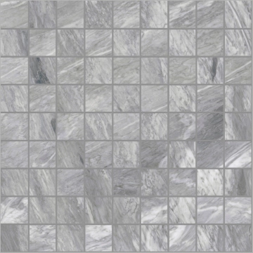 Incanto Mosaico R96A - Bardiglio, Glossy, 30x30cm, 10.00mm, not-rectified