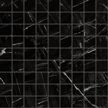 Incanto Mosaico R96R - Sky Black, Matt, 30x30cm, 10.00mm, not-rectified