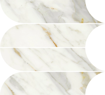 Incanto Mosaico R9CA - Calacatta Michelangelo, Glossy, 28.1x31cm, 10.00mm, not-rectified