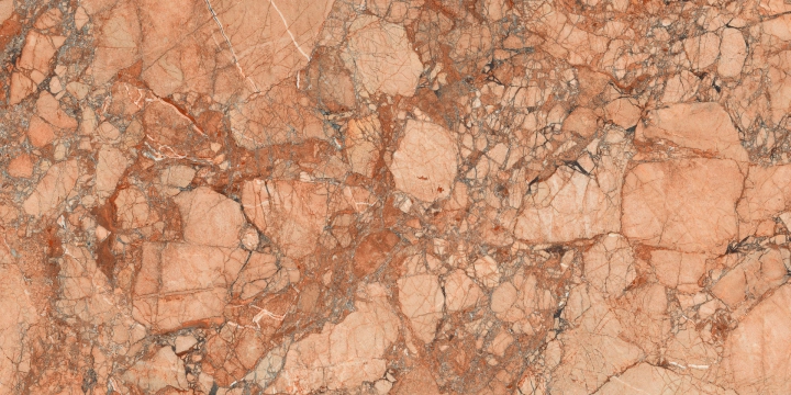 Incanto R8TY - Breccia Pernice, Glossy, 75x150cm, 9.50mm, Rectified