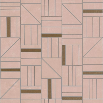Resina Mosaico Forme R7LL - Rosa, Matt, 40x43cm, 6.00mm, not-rectified