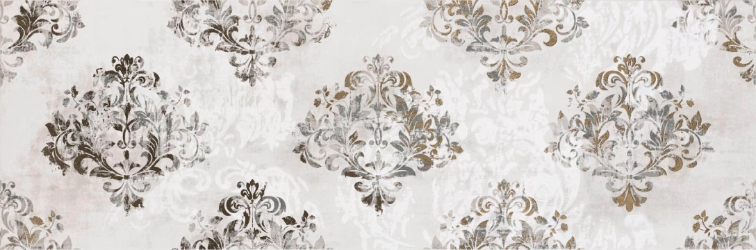 Resina Decoro Venezia R8CC - Bianco, Matt, 40x120cm, 6.00mm, Rectified
