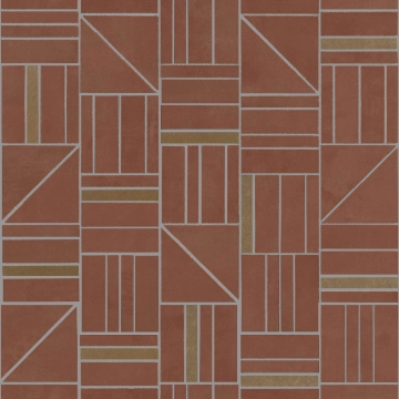 Resina Mosaico Forme R7LK - Terracotta, Matt, 40x43cm, 6.00mm, not-rectified