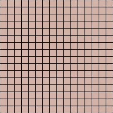 Resina Mosaico R7LU - Rosa, Matt, 40x40cm, 6.00mm, not-rectified