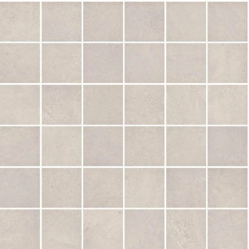 Re_solution Mosaico R6RD - Blanc, Matt, 30x30cm, 10.00mm, not-rectified