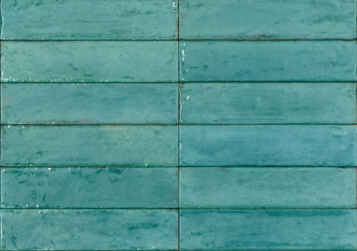 Look RCU0 - Turchese, Glossy, 6x24cm, 10.00mm, not-rectified