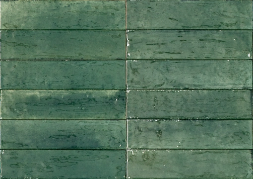 Look RCTZ - Verde, Glossy, 6x24cm, 10.00mm, not-rectified