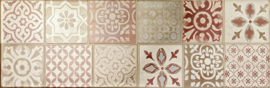 Frame Decoro R4YN - Cream, Matt, 25x76cm, 9.00mm, not-rectified