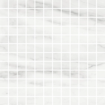 Imperiale Mosaico R75K - Bianco, Glossy, 30x30cm, 10.00mm, not-rectified