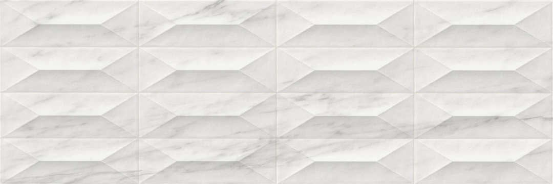 Imperiale Struttura Trape R755 - Bianco, Glossy, 30x90cm, 10.00mm, Rectified