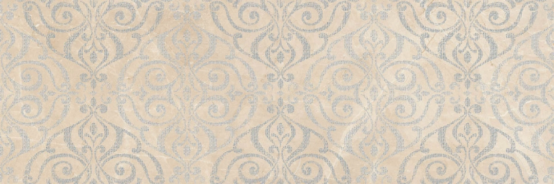 Imperiale Decoro Merletto R75W - Crema, Glossy, 30x90cm, 10.00mm, Rectified