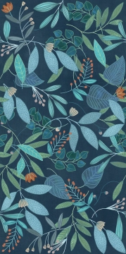 Wallpapers 303960 - Blue Forest, Naturale, 60x120cm, 9.50mm, Rectified