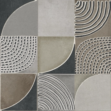 Gare Du Nord Decoro R04138 - Infinity, Naturale, 60x60cm, 9.50mm, Rectified