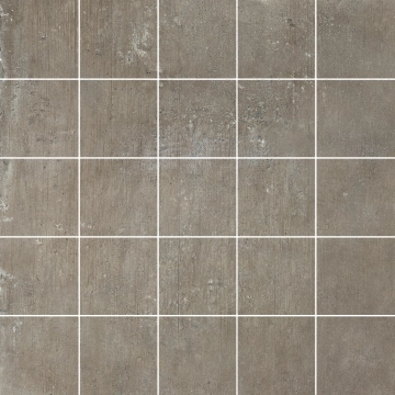 Gare Du Nord Mosaico 303615 - Brown, Naturale, 30x30cm, 9.50mm, Rectified
