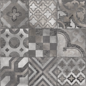 Gare Du Nord Decoro R04137 - Eternity, Naturale, 60x60cm, 9.50mm, Rectified