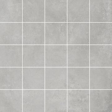 Gare Du Nord Mosaico 303618 - Light Grey, Naturale, 30x30cm, 9.50mm, Rectified
